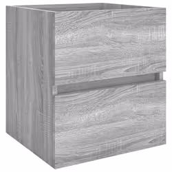 VidaXL 815646, Gris, Chêne, Bois, 60 kg, 410 mm, 385 mm, 450 mm