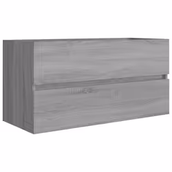 VidaXL 815655, Gris, Chêne, Bois, 60 kg, 900 mm, 385 mm, 450 mm