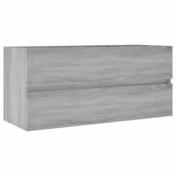 VidaXL 815658, Gris, Chêne, Bois, 60 kg, 1000 mm, 385 mm, 450 mm