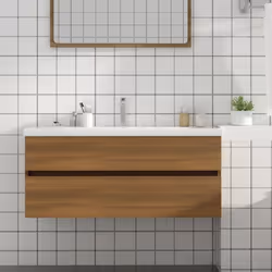 Cette armoire de lavabo est censée être un excellent supplément à votre salle de bain, ce qui lui donne une apparence ordonné ...