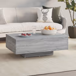 Cette table basse avec un design visuel audacieux ajoute instantanément une touche de style à votre espace de vie. Matériau h ...