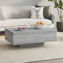 Vidaxl - Table basse Sonoma gris 85x55x31 cm Bois d'ingénierie
