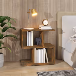 VidaXL 815828 Table de nuit et table de chevet Chêne - Vue supplémentaire 2