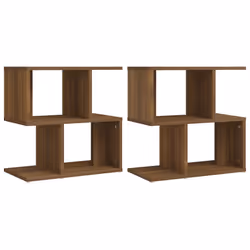 VidaXL 815833, Chêne, Bois, 500 mm, 300 mm, 515 mm, 2 pièce(s)