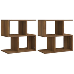 VidaXL 815833 Table de nuit et table de chevet Chêne