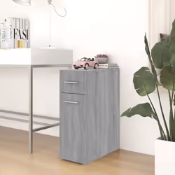 vidaXL Armoire apothicaire Sonoma gris 20x45,5x60 cm Bois d'ingénierie - TU