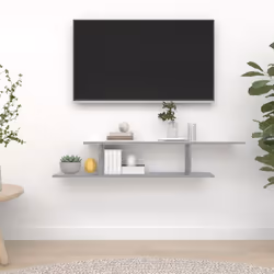 Cette étagère TV murale, pratique et élégante, est destinée à attirer l'attention dans votre maison. Matériau haute de gamme ...