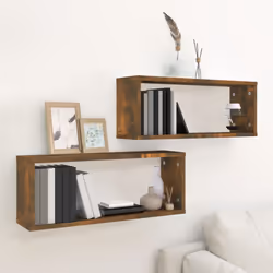VidaXL 815924 étagères Bois Chêne, Marron