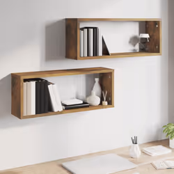 VidaXL 815924 étagères Bois Chêne, Marron - Vue supplémentaire 6