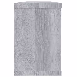 VidaXL 815927 étagères Bois Gris - Vue supplémentaire 5