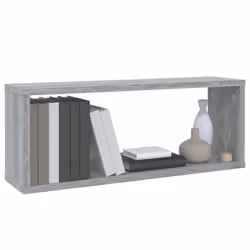 VidaXL 815927 étagères Bois Gris - Vue supplémentaire 7