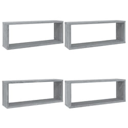 VidaXL 815928 étagères Bois Gris