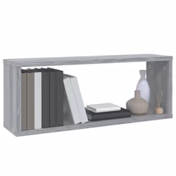 VidaXL 815928 étagères Bois Gris - Vue supplémentaire 7