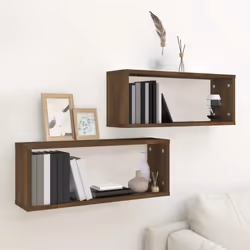 VidaXL 815930 étagères Bois Marron, Bois