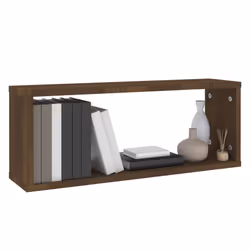 VidaXL 815930 étagères Bois Marron, Bois - Vue supplémentaire 7