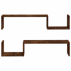VidaXL 815933 étagères Bois Chêne, Marron - Vue supplémentaire 5