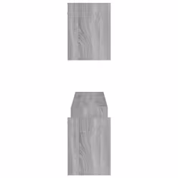 VidaXL 815934 étagères Bois Gris - Vue supplémentaire 6