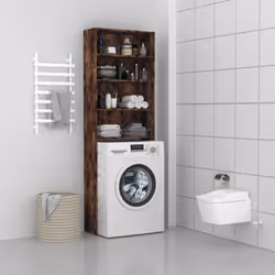 Avec ce meuble pour lave-linge, vous pouvez créer et utiliser de manière optimale un espace de rangement supplémentaire dans  ...