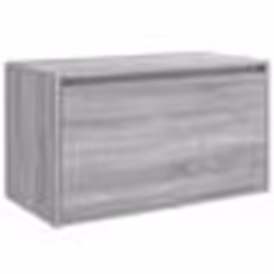 vidaXL Banc d'entrée 80x40x45 cm Sonoma gris Bois d'ingénierie