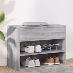Ce banc à chaussures, au design élégant, est un excellent supplément à votre intérieur et garde vos chaussures organisées et ...