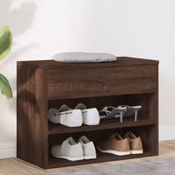 Ce banc à chaussures, au design élégant, est un excellent supplément à votre intérieur et garde vos chaussures organisées et ...
