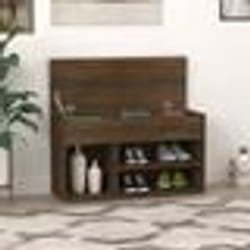 vidaXL Banc à chaussures Chêne marron 80x30x45 cm Bois d'ingénierie - TU