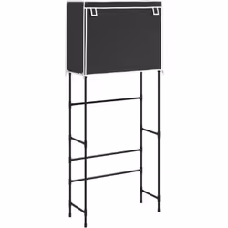 Ce support de rangement à 2 niveaux au-dessus de la machine à laver est certainement une solution parfaite pour créer des esp ...