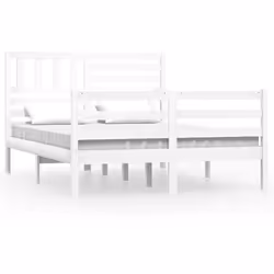 VidaXL 3101084, Blanc, 1260 mm, 2,06 m, 1000 mm, 1200 x 2000 mm, 1260 x 40 x 1000 mm
