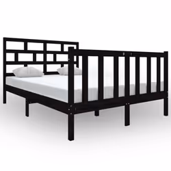 VidaXL 3101332, Noir, 1455 mm, 195,5 cm, 695 mm, 1400 x 1900 mm, 1460 x 40 x 1000 mm