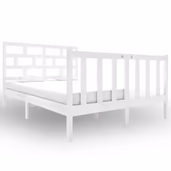VidaXL 3101344, Blanc, 1255 mm, 2,06 m, 695 mm, 1200 x 2000 mm, 1260 x 40 x 1000 mm