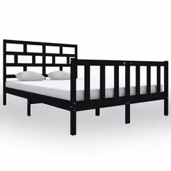 VidaXL 3101357, Noir, 1555 mm, 2,06 m, 695 mm, 1500 x 2000 mm, 1560 x 40 x 1000 mm