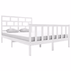 VidaXL 3101369, Blanc, 2055 mm, 2,06 m, 695 mm, 2000 x 2000 mm, 2060 x 40 x 1000 mm