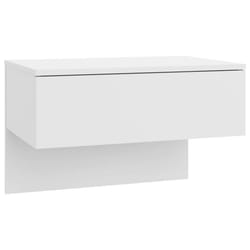 VidaXL 810935 Table de nuit et table de chevet Blanc