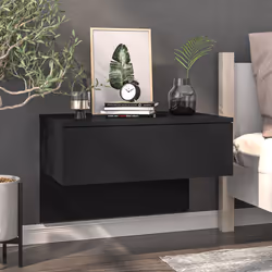 VidaXL 810937 Table de nuit et table de chevet Noir