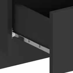 VidaXL 810938 Table de nuit et table de chevet Noir - Vue supplémentaire 6