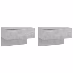 VidaXL 810944, Couleur du béton, Bois, 50 kg, 600 mm, 400 mm, 400 mm