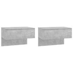 VidaXL 810944 Table de nuit et table de chevet Couleur du béton
