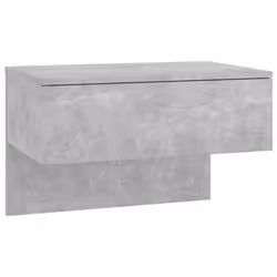 VidaXL 810944 Table de nuit et table de chevet Couleur du béton - Vue supplémentaire 5
