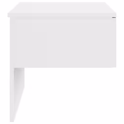VidaXL 810948 Table de nuit et table de chevet Blanc - Vue supplémentaire 5