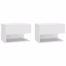 VidaXL 810954, Blanc, Bois, 50 kg, 460 mm, 295 mm, 300 mm