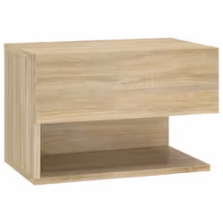 VidaXL 810960 Table de nuit et table de chevet Chêne - Vue supplémentaire 5