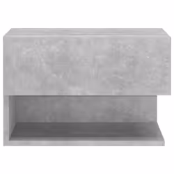 VidaXL 810962 Table de nuit et table de chevet Couleur du béton - Vue supplémentaire 5