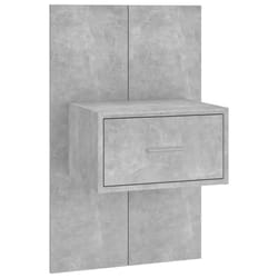 VidaXL 810980 Table de nuit et table de chevet Couleur du béton