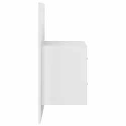 VidaXL 810990 Table de nuit et table de chevet Blanc - Vue supplémentaire 5