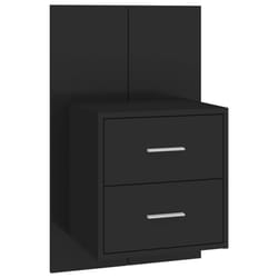VidaXL 810991 Table de nuit et table de chevet Noir