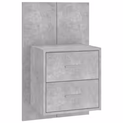 VidaXL 810997, Couleur du béton, Bois, 50 kg, 485 mm, 325 mm, 800 mm