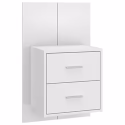 VidaXL 811001, Blanc, Bois, 50 kg, 485 mm, 325 mm, 800 mm