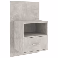 VidaXL 811015, Couleur du béton, Bois, 485 mm, 325 mm, 800 mm, 1 pièce(s)