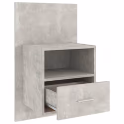 VidaXL 811015 Table de nuit et table de chevet Couleur du béton - Vue supplémentaire 6