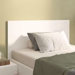 La tête de lit robuste, au design classique, donne à votre cadre de lit un aspect complet et convient à toute chambre à couch ...